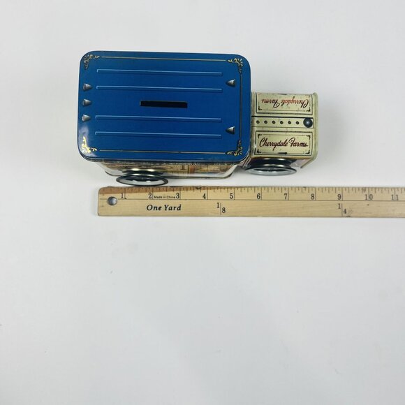 Vintage Cherrydale Farms Tin Truck Bank Collectible Promo Vehicle - Picture 9 of 10